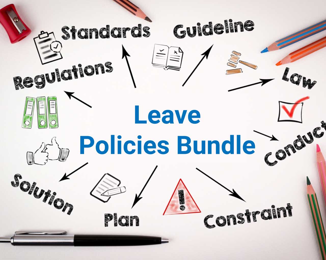 image depicting webpage leave policies bundle