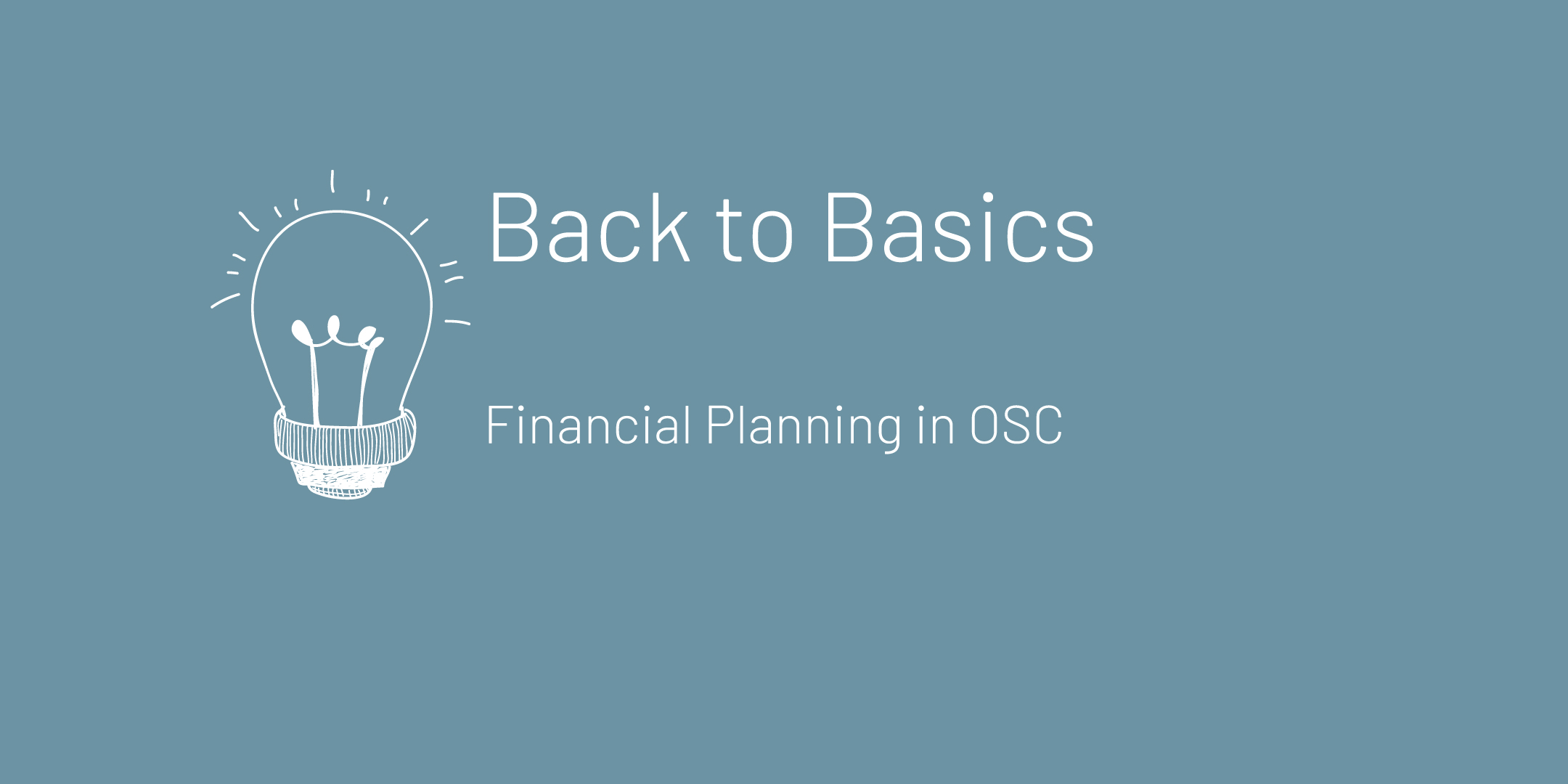 image for back to basics financial planning main image